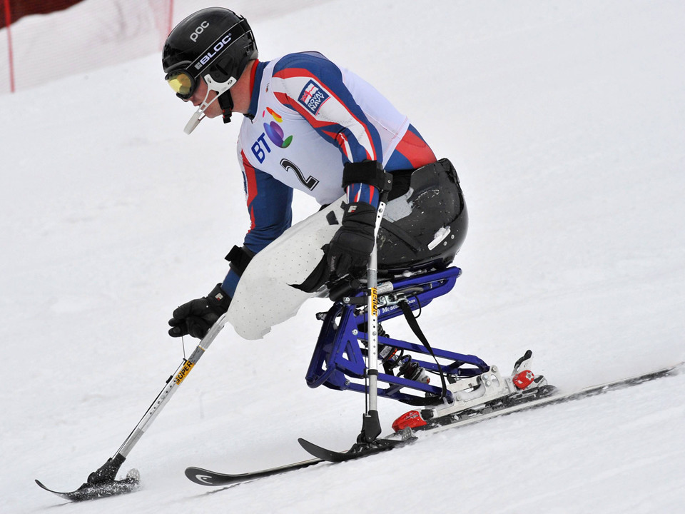 Para-alpine skier