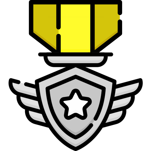 Platinum Medal Icon