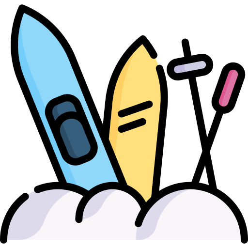 Ski Equipment Icon